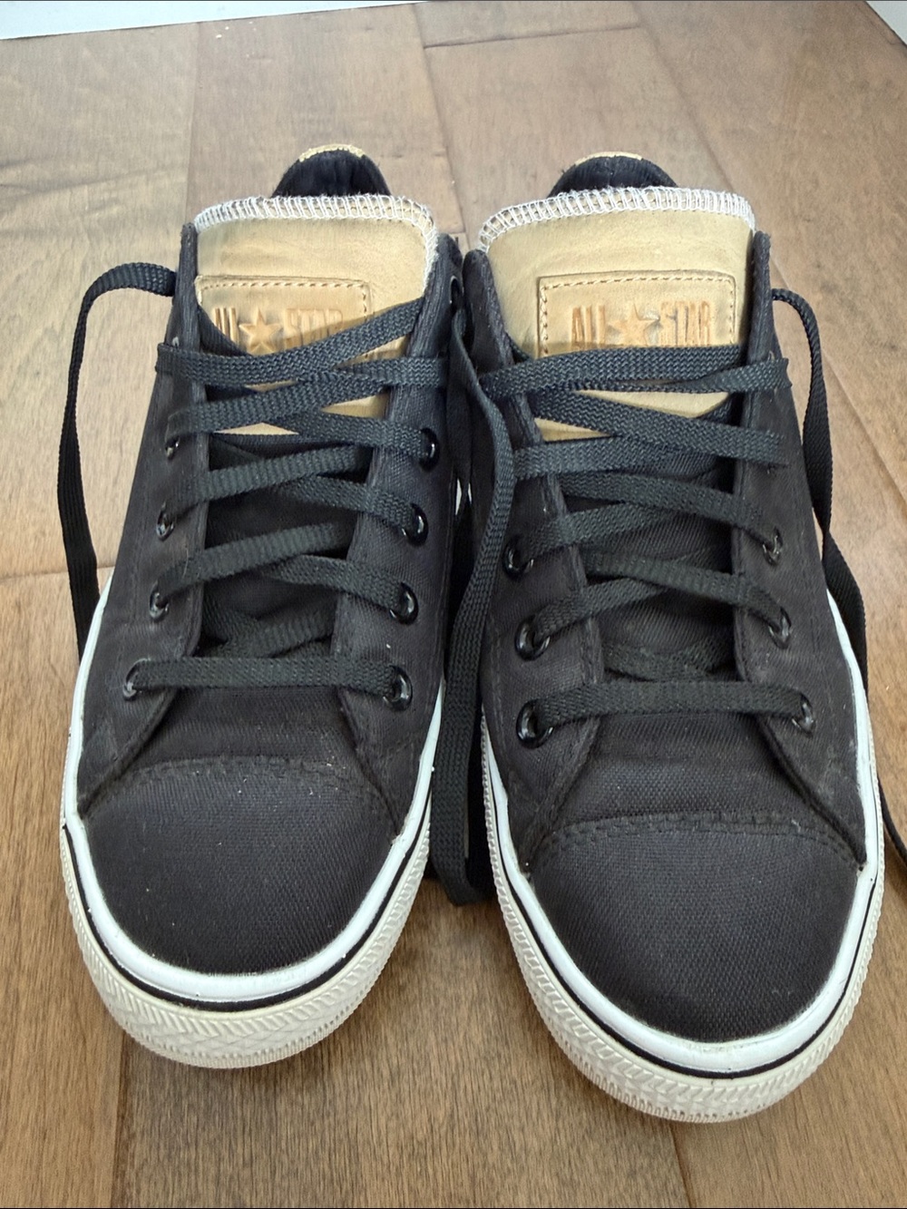 Converse All Star Black Canvas Low-Top Sneakers